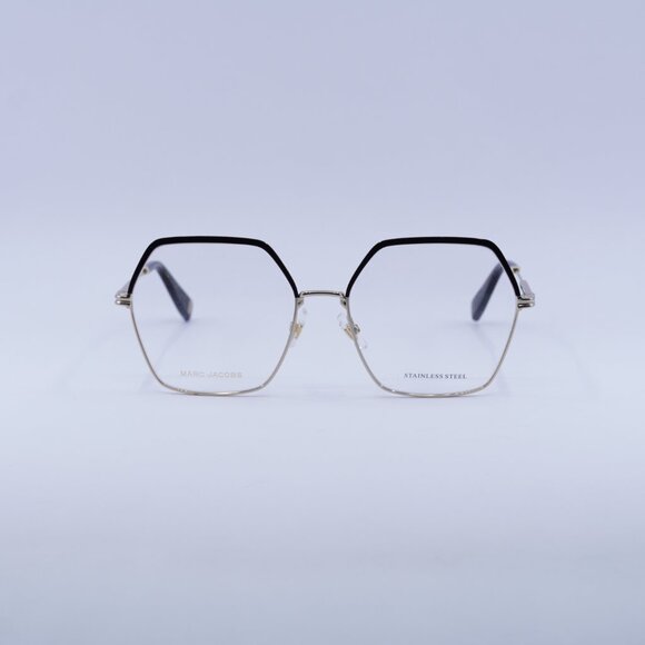 🕶️ New Marc Jacobs MJ 1104 0RHL 00 Eyeglasses - Gold/Black Frame 57mm - Picture 3 of 10